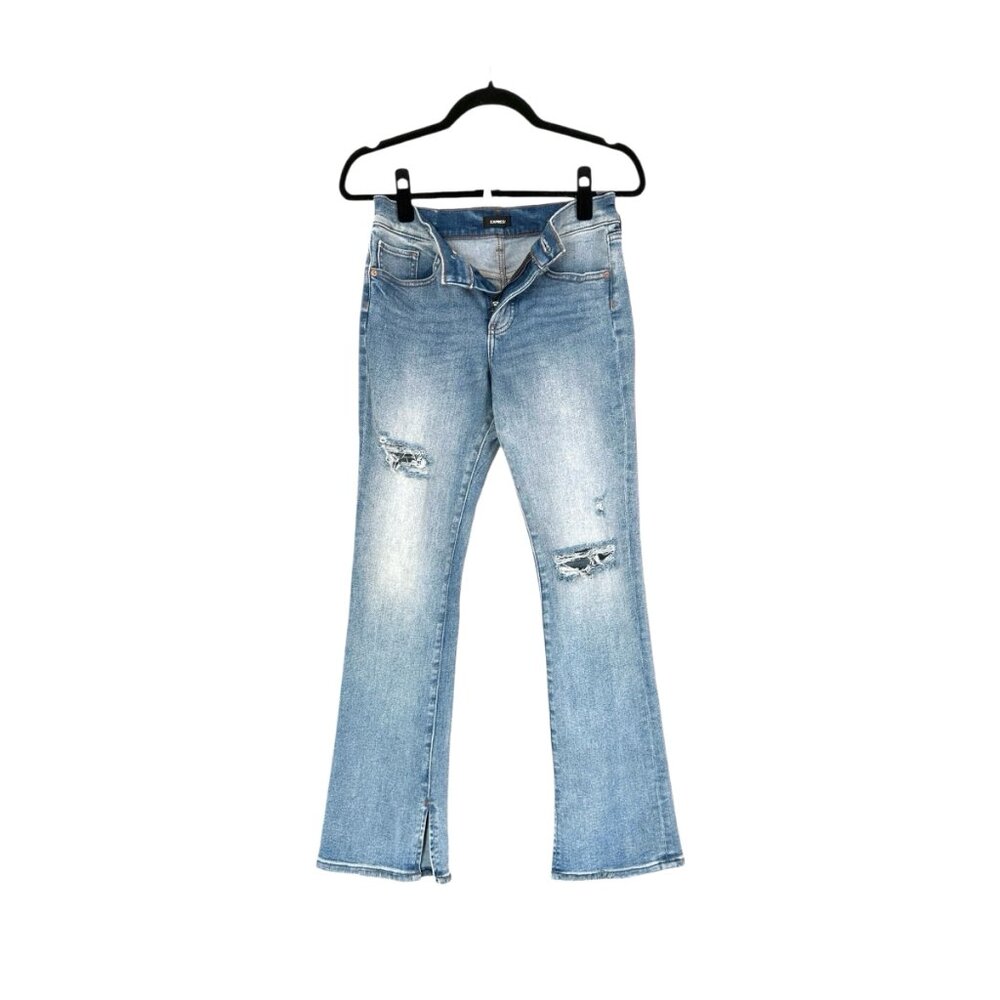 Express Mid Rise Skyscraper Jeans - Picture 2 of 5
